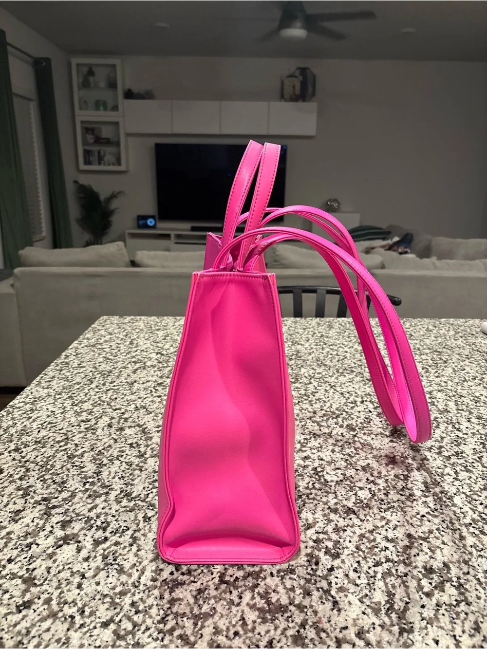 Telfar Large Azalea Pink Shopping Bag